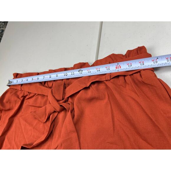 Women's Plus Size 3XL Black One Shoulder Crop Top Paperbag Pants Outfit Set - Picture 7 of 10